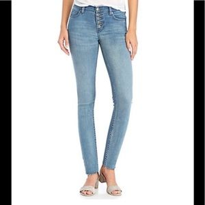New! Free people button closure jeans size 24